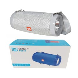 T&G Portable Wireless Speaker TG-535 with Super Flashlight Gray T&G Portable Wireless Speaker TG-535 with Super Flashlight Gray